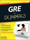 Cover image for GRE For Dummies